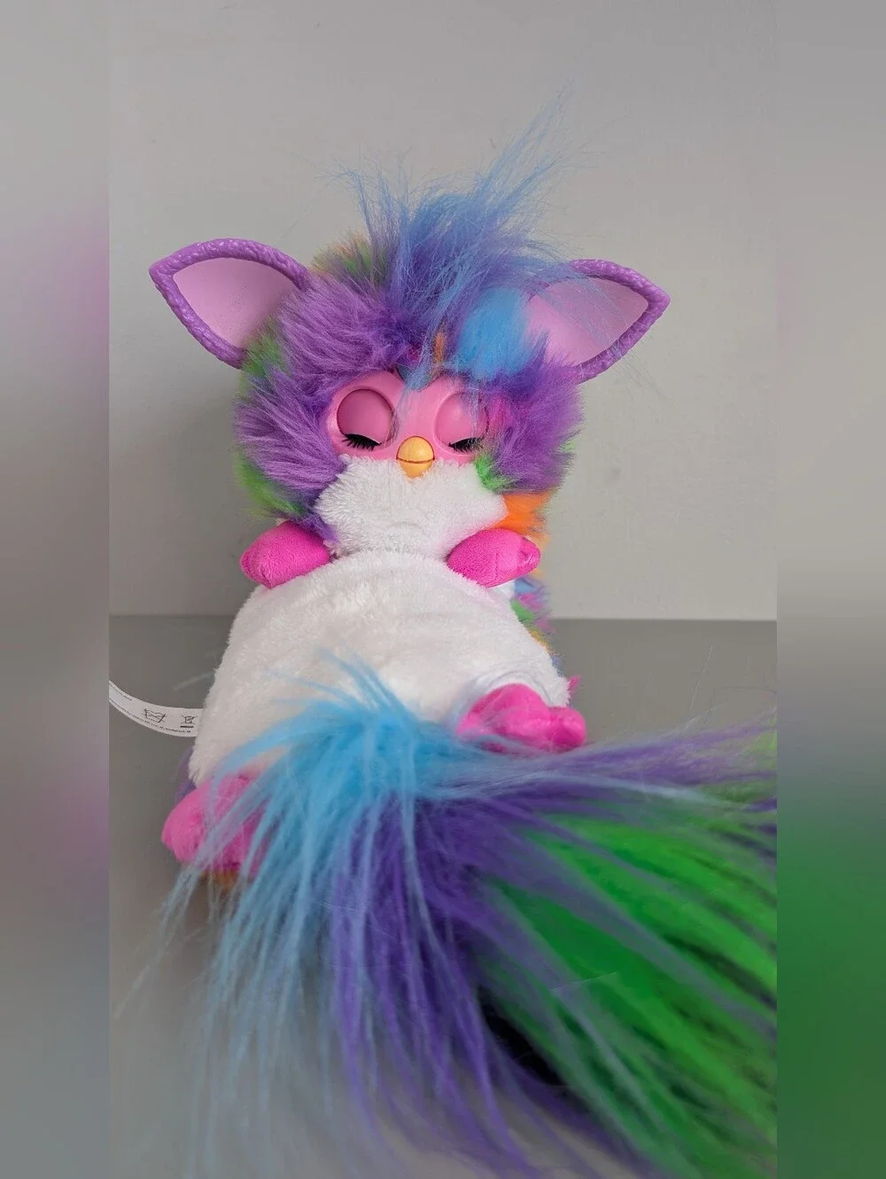 Long Furby DJ Interactive Plush Toy, Lights & Sounds, 32" - Picture 6 of 15